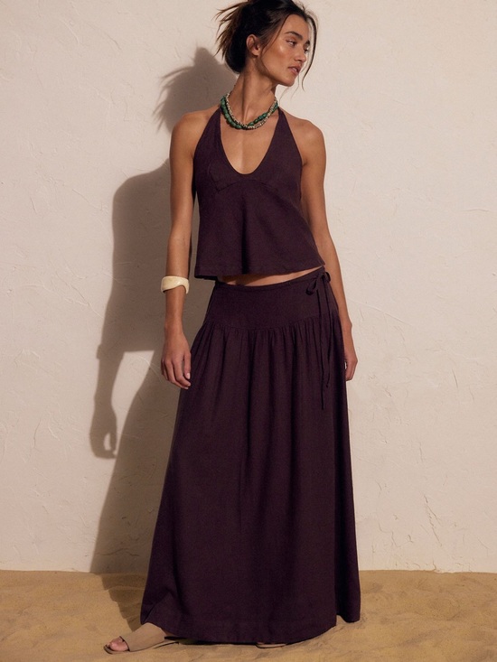 Free People Dresses & Skirts - Free people linen sandshell set